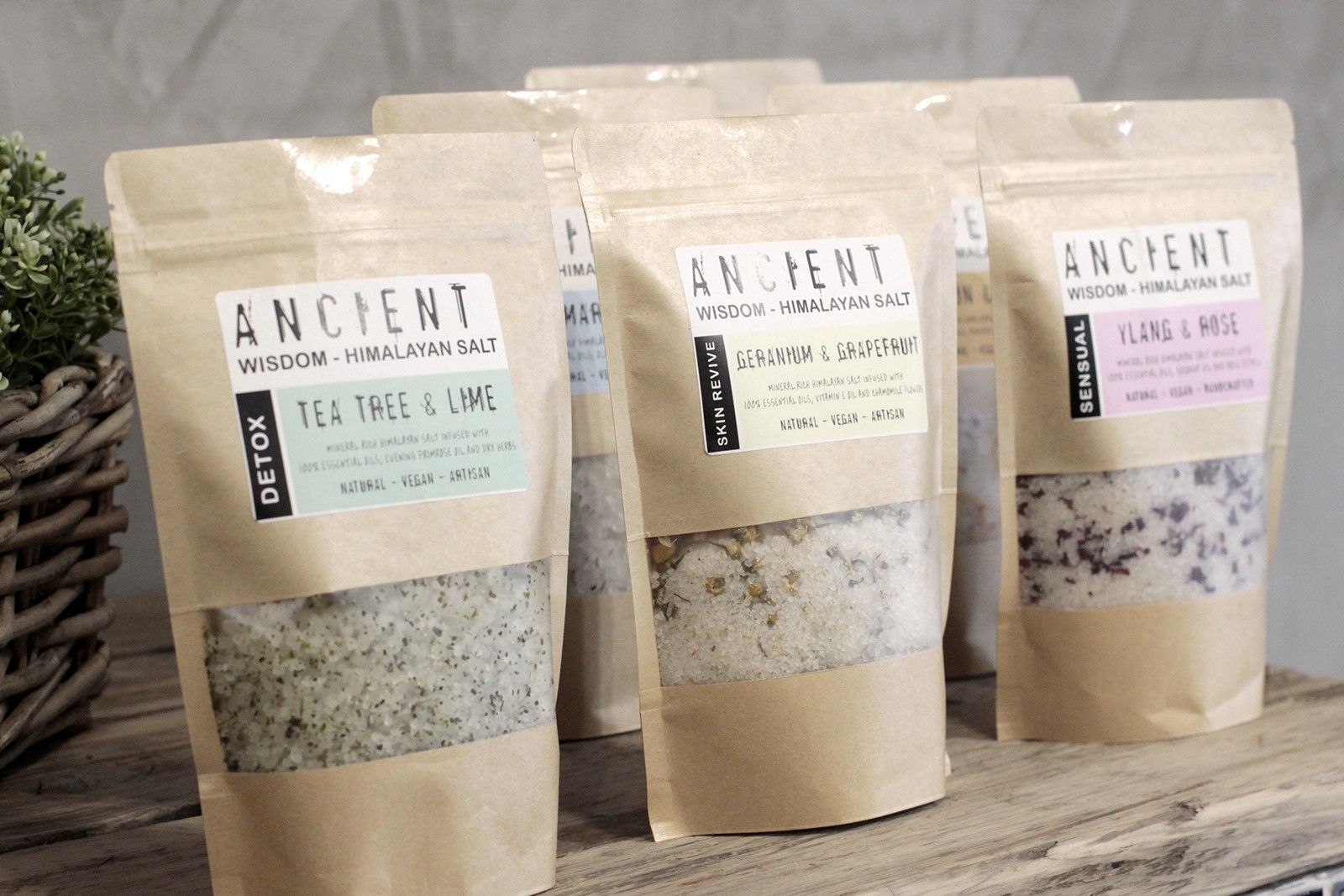 Himalayan Bath Salt Blend 500g – Skin Revive – Bath Salts – bath salts, alternate product view 4