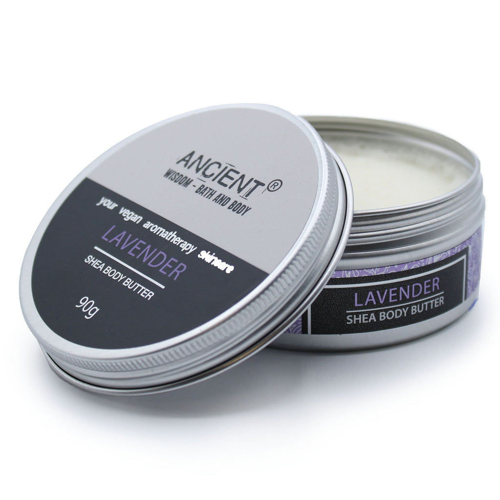 Aromatherapy Shea Body Butter 90g – Lavender – body butter, alternate product view 3