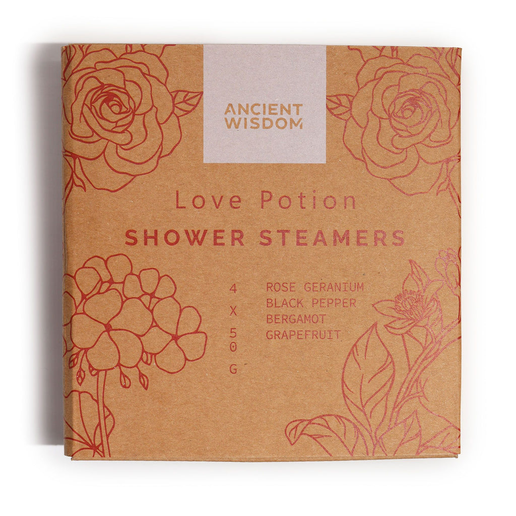 Zen Shower Steamers – Therapy Wellness Gift Set – Love Potion – shower steamers, alternate product view 2