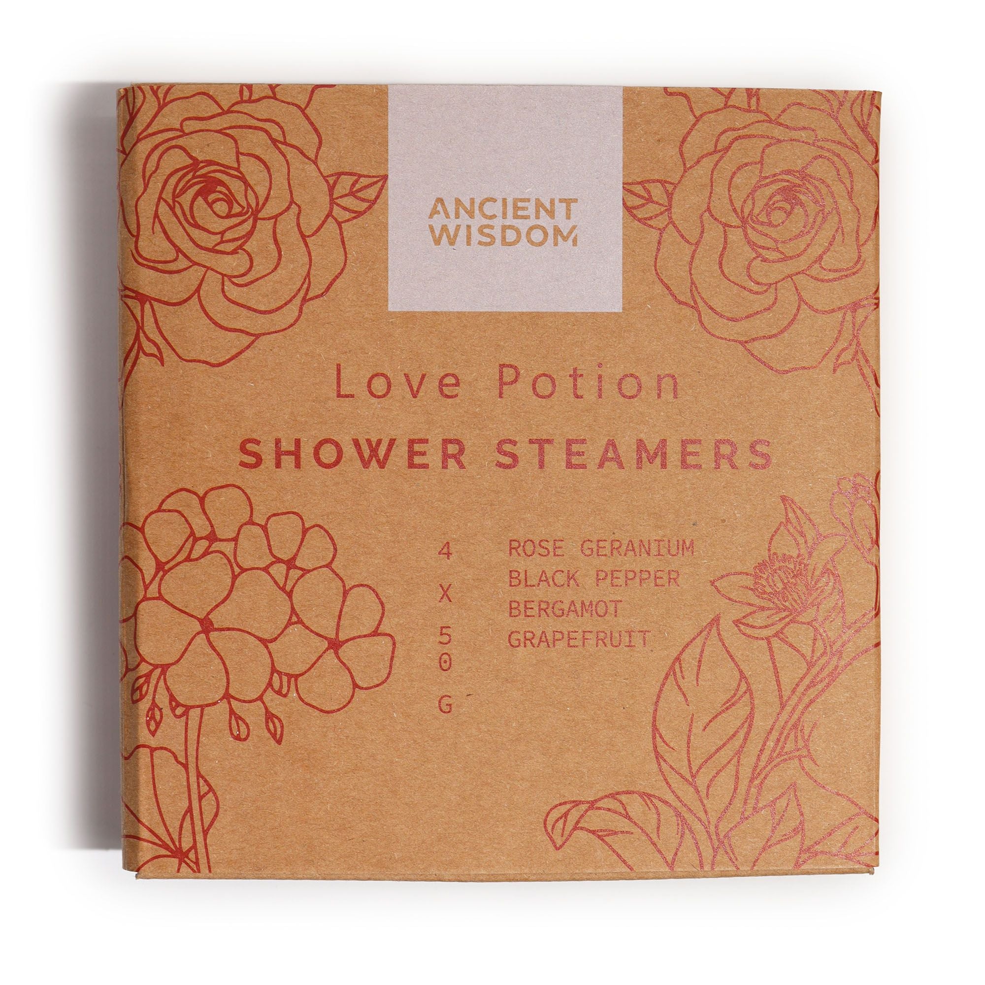Zen Shower Steamers – Therapy Wellness Gift Set – Love Potion – shower steamers, alternate product view 2