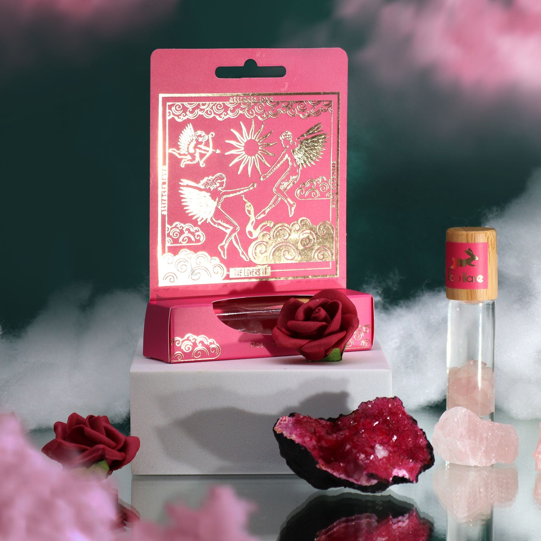 Tarot Roll On – The Lovers – Aromatherapy Roll-On – aromatherapy roll-on, main product view