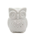 Classic White Oil Burner – Tall Owl – white oil burner, main product view
