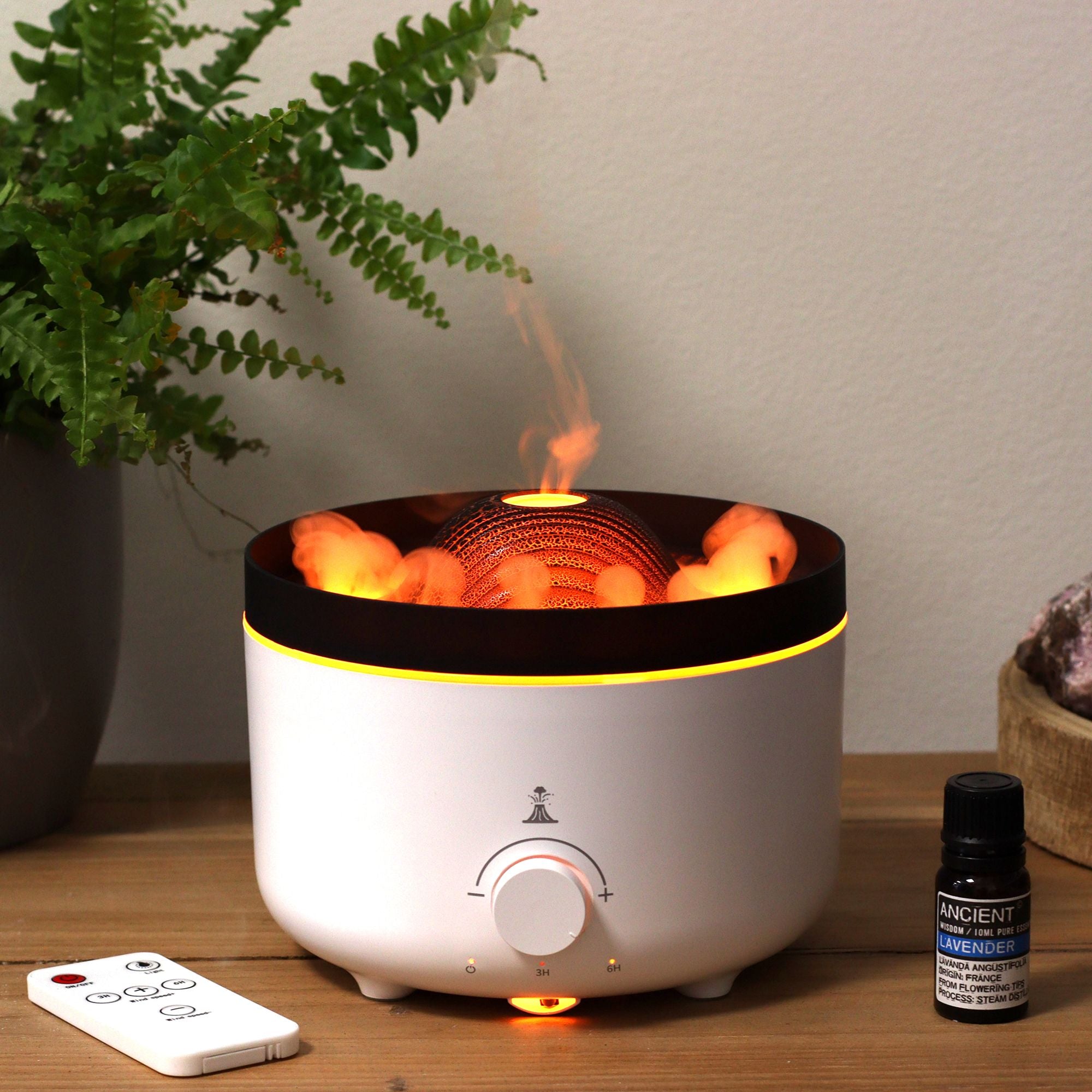 Large Volcano Effect Aroma Diffuser (plug) Two Colours – 560ml – aroma diffuser, alternate product view 5