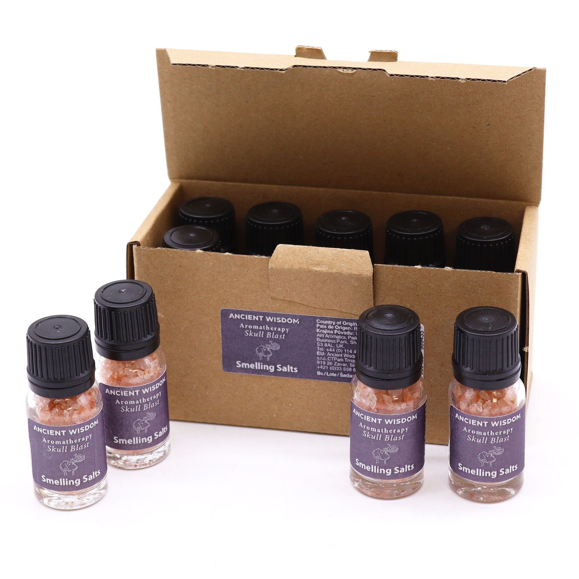 Skull Blast Aromatherapy Smelling Salt – Aromatherapy Smelling Salts – aromatherapy smelling salts, alternate product view 4