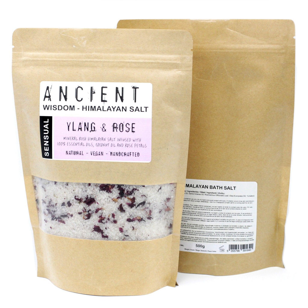 Himalayan Bath Salt Blend 500g – Sensual – Bath Salts – bath salts, main product view