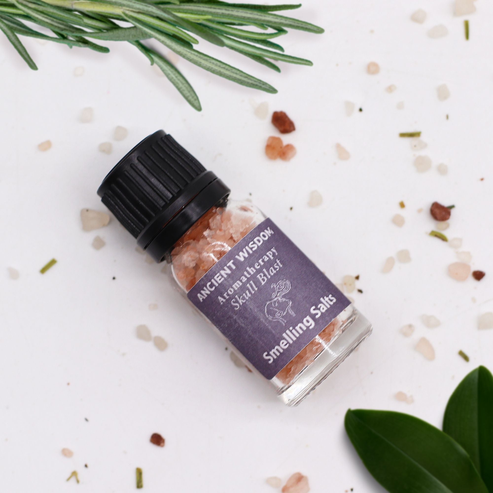 Skull Blast Aromatherapy Smelling Salt – Aromatherapy Smelling Salts – aromatherapy smelling salts, alternate product view 2
