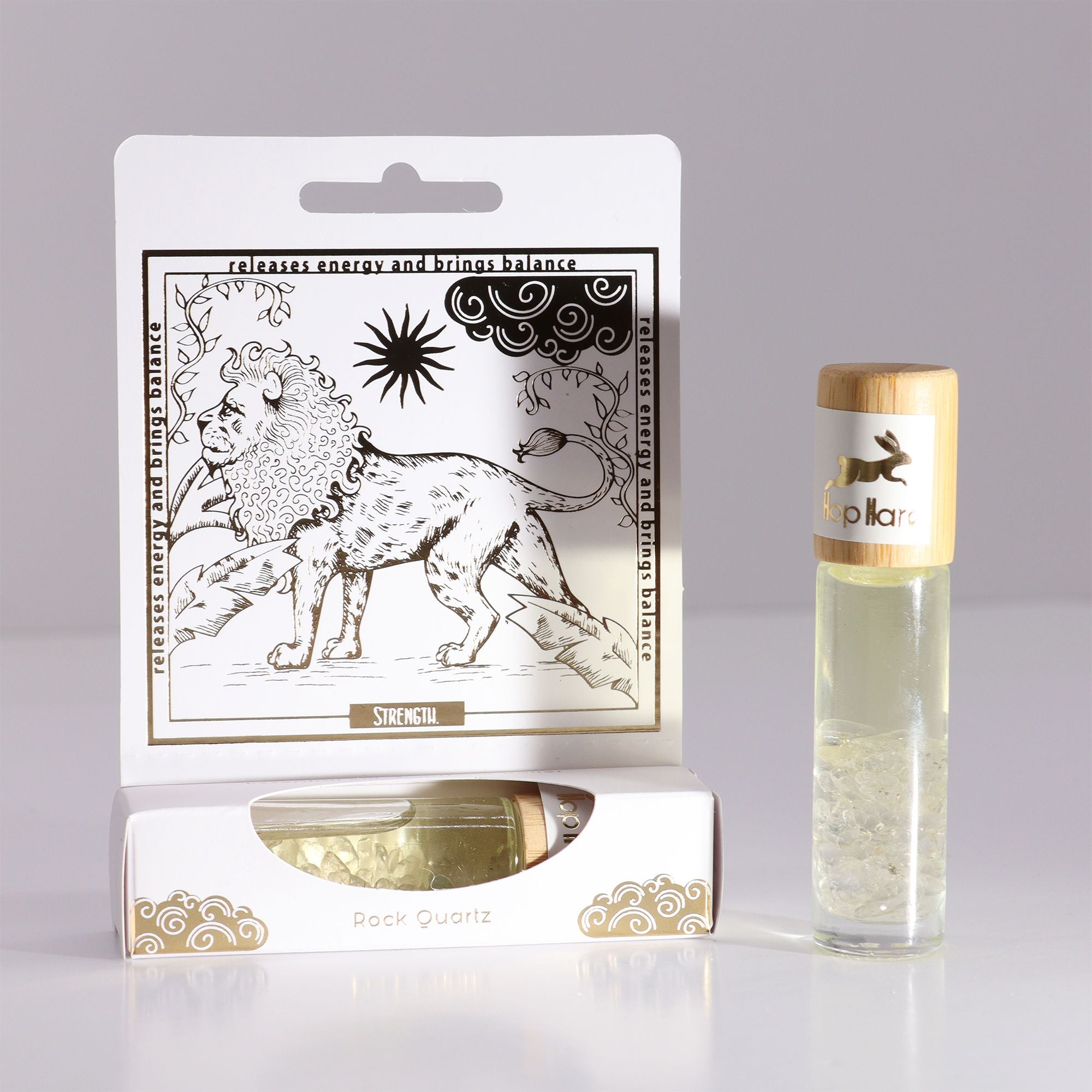 Tarot Roll On – The Lion – Aromatherapy Roll-On – aromatherapy roll-on, alternate product view 3