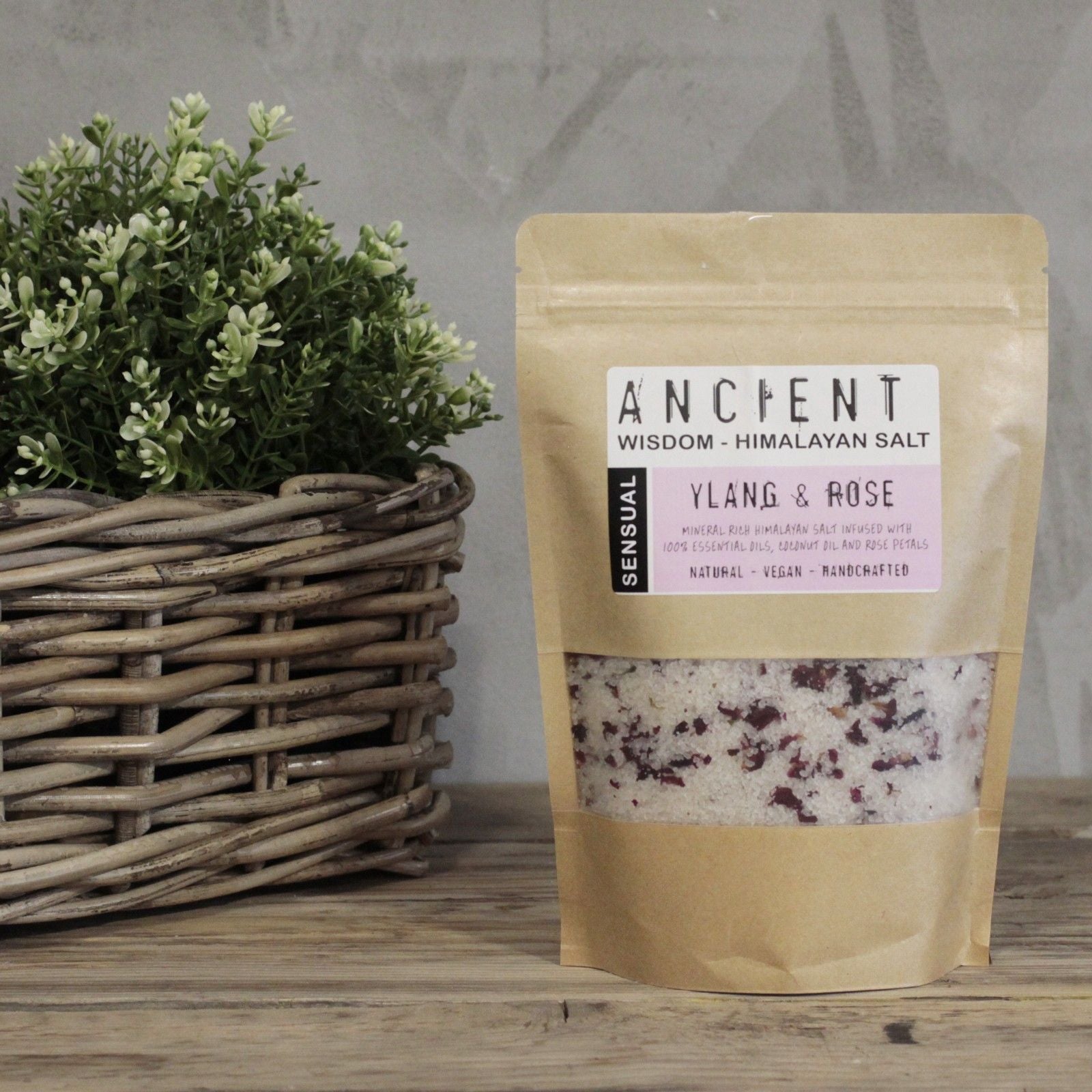 Himalayan Bath Salt Blend 500g – Sensual – Bath Salts – bath salts, alternate product view 2
