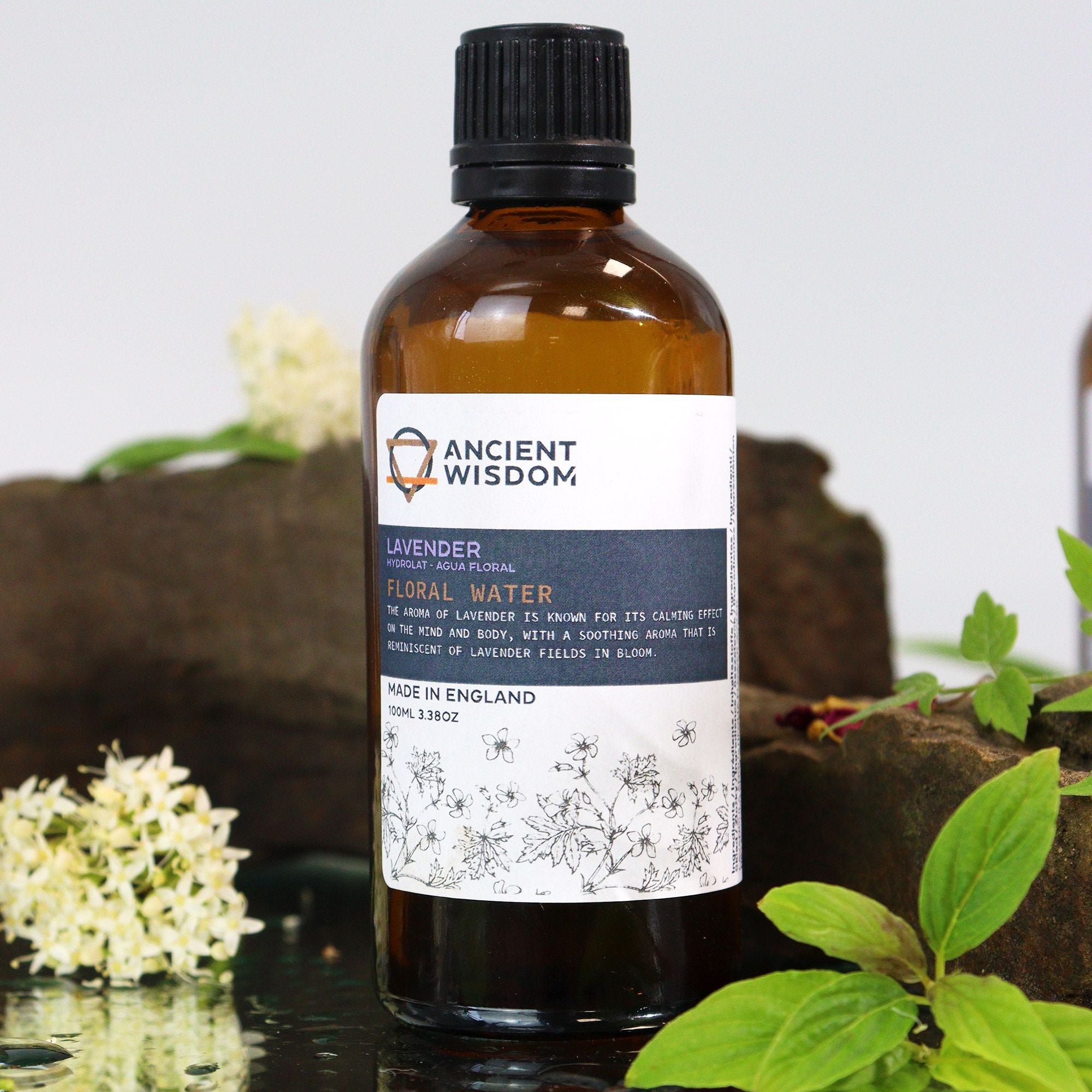 Lavender Hydrolat 100ml – Floral Water – floral water, alternate product view 2
