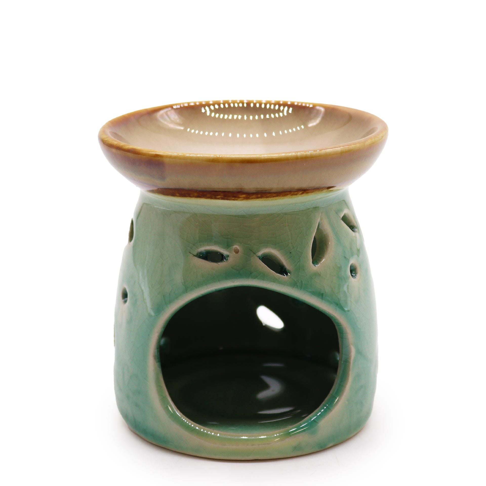 Classic Oil Burner – Blue – blue oil burner, alternate product view 4