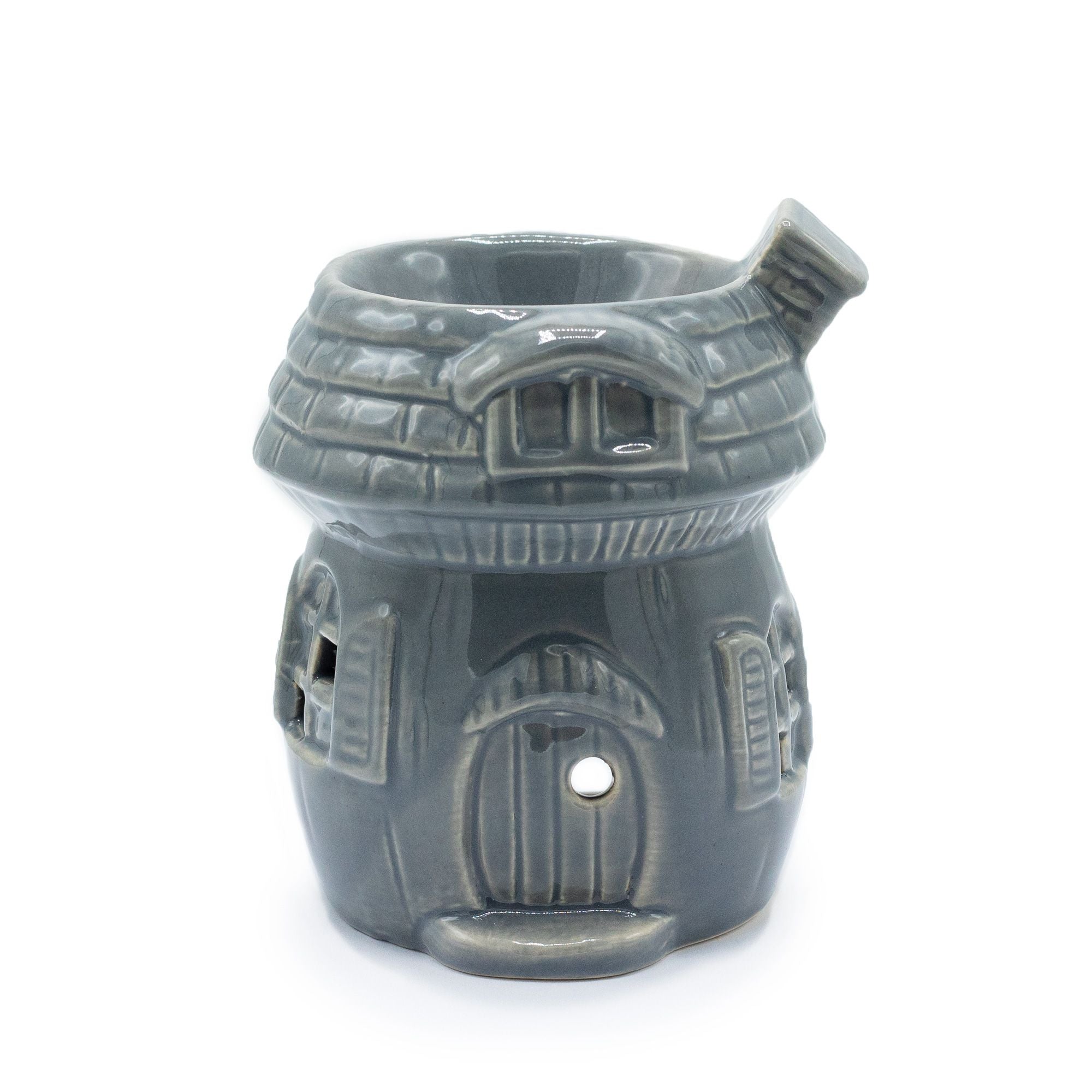 Grey Mushroom House Fragrance Oil Burner & Wax Melt Warmer – product image