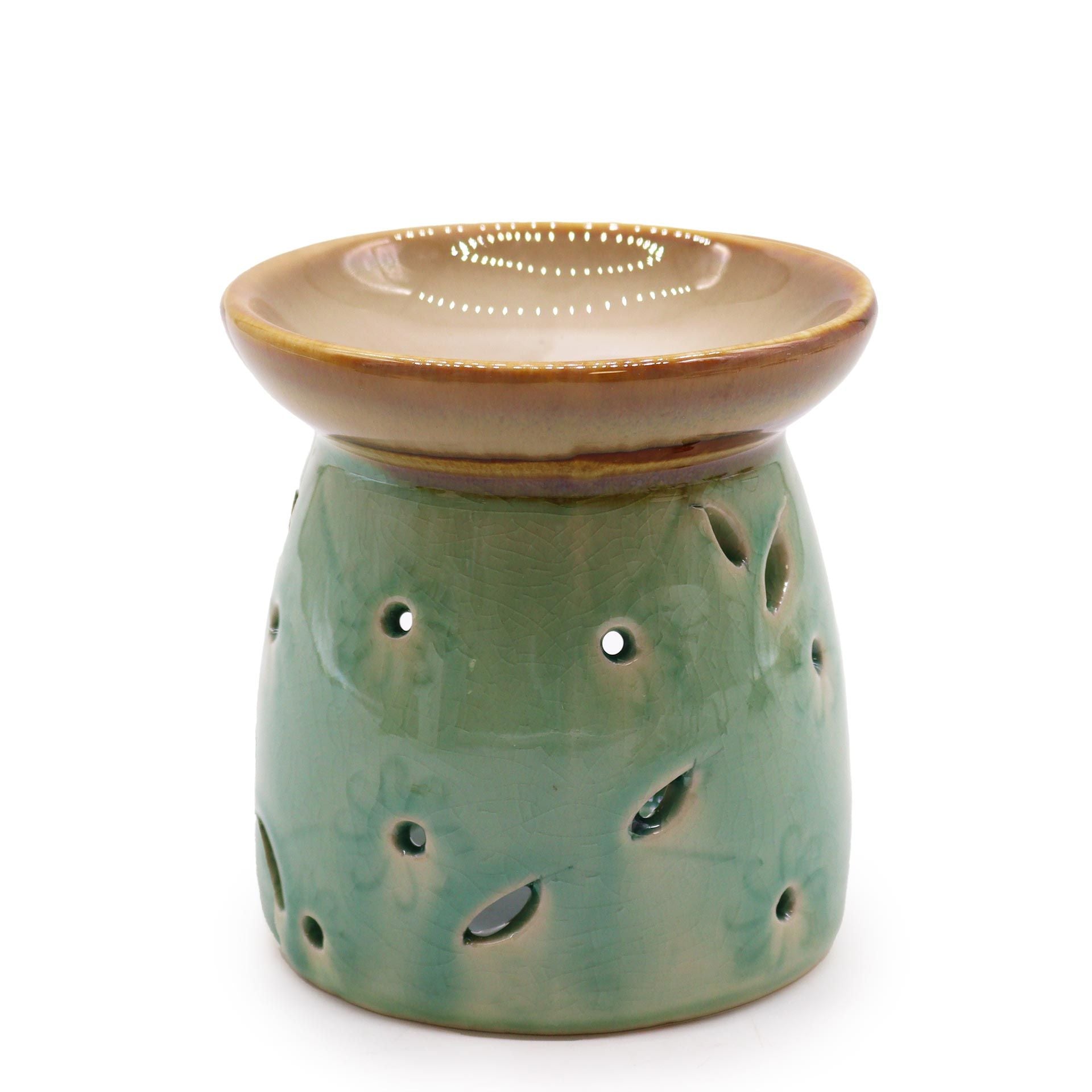 Classic Oil Burner – Blue – blue oil burner, alternate product view 3
