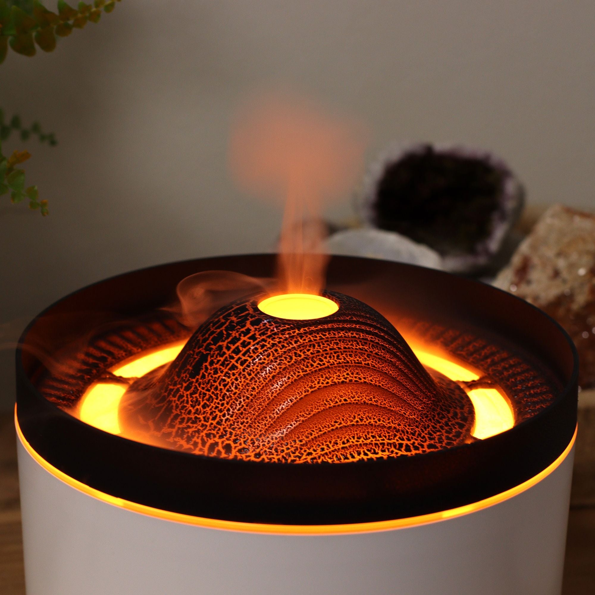 Large Volcano Effect Aroma Diffuser (plug) Two Colours – 560ml – aroma diffuser, alternate product view 2