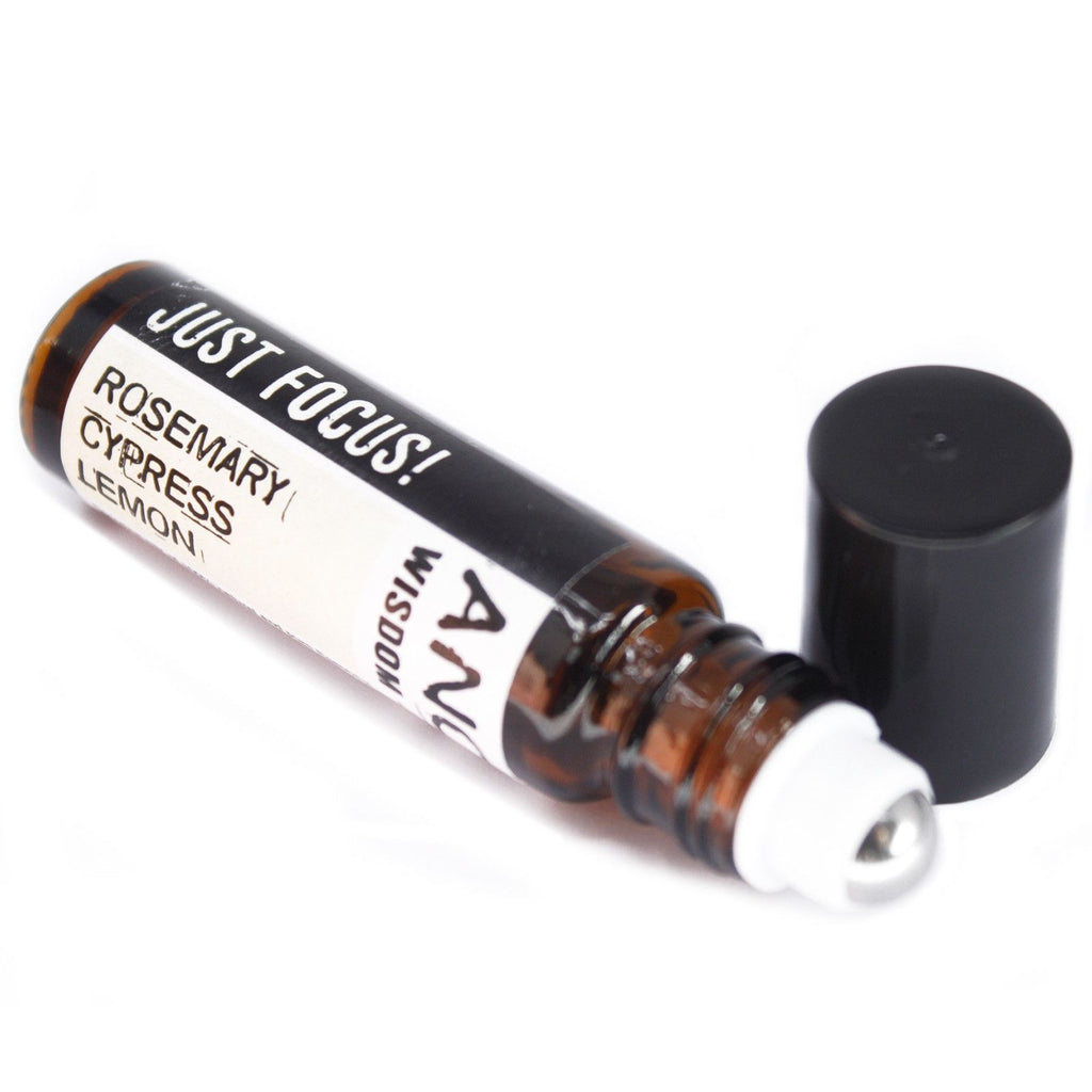 10ml Roll On Essential Oil Blend – Just Focus! – Aromatherapy Roll-On – aromatherapy roll-on, alternate product view 7
