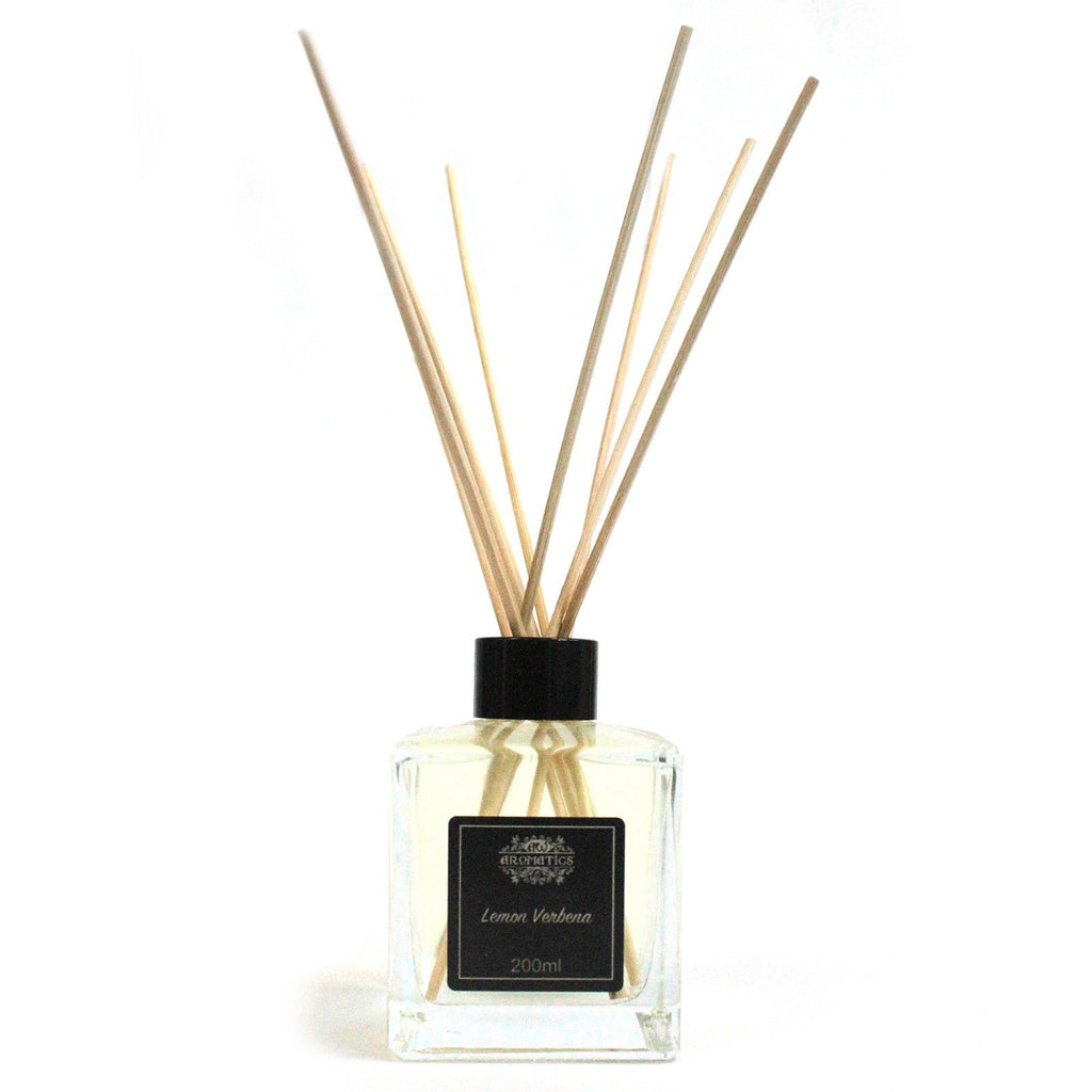 200ml Lemon Verbena Essential Oil Reed Diffuser – reed diffuser, alternate product view 6