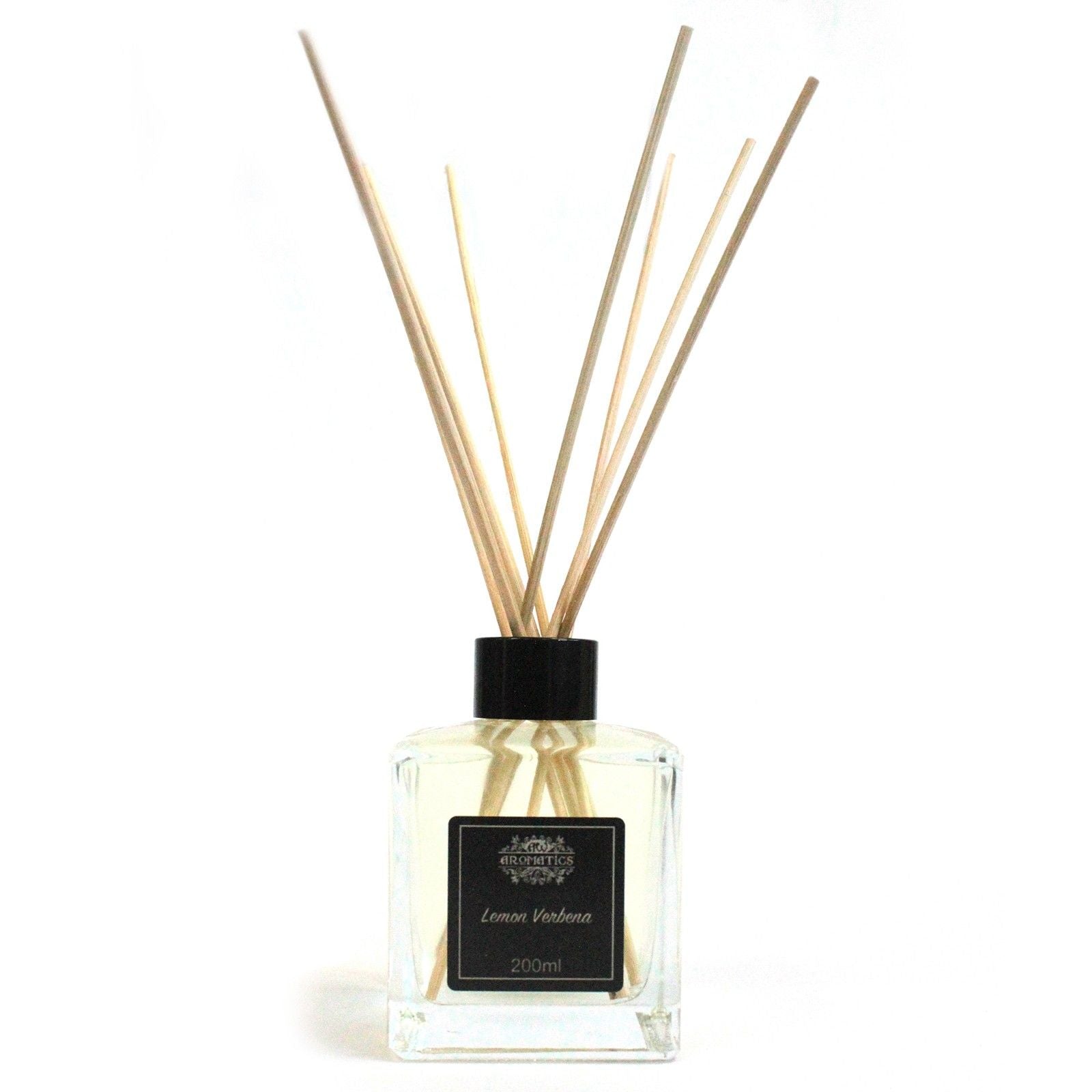 200ml Lemon Verbena Essential Oil Reed Diffuser – reed diffuser, alternate product view 6