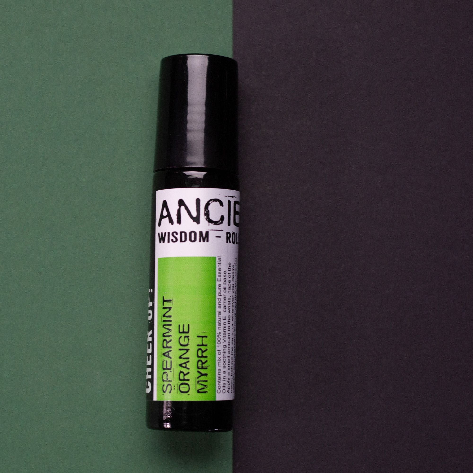 10ml Roll On Essential Oil Blend – Cheer Up! – Aromatherapy Roll-On – aromatherapy roll-on, alternate product view 10