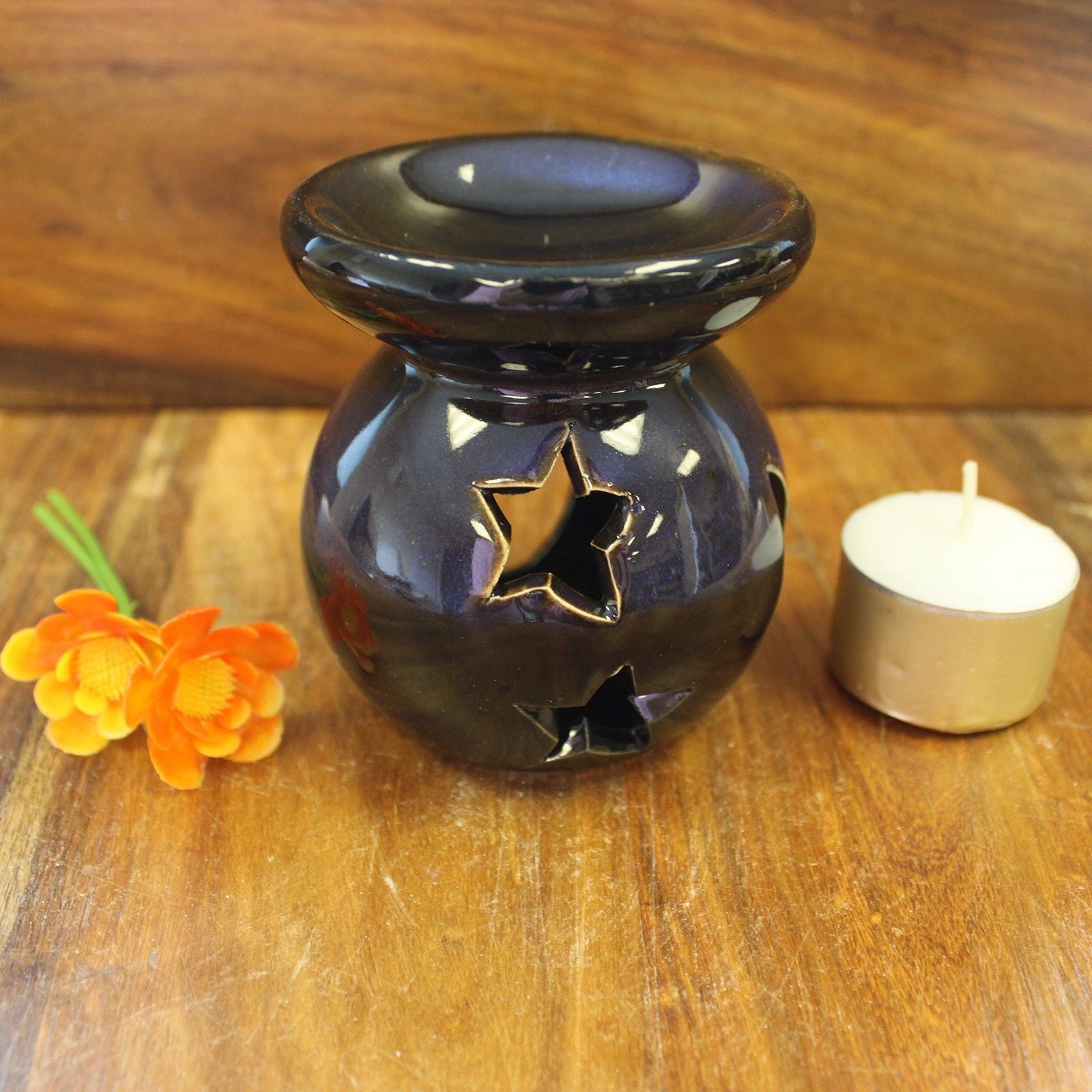 Celestial Moon & Star Fragrance Oil Burner – gallery image 3