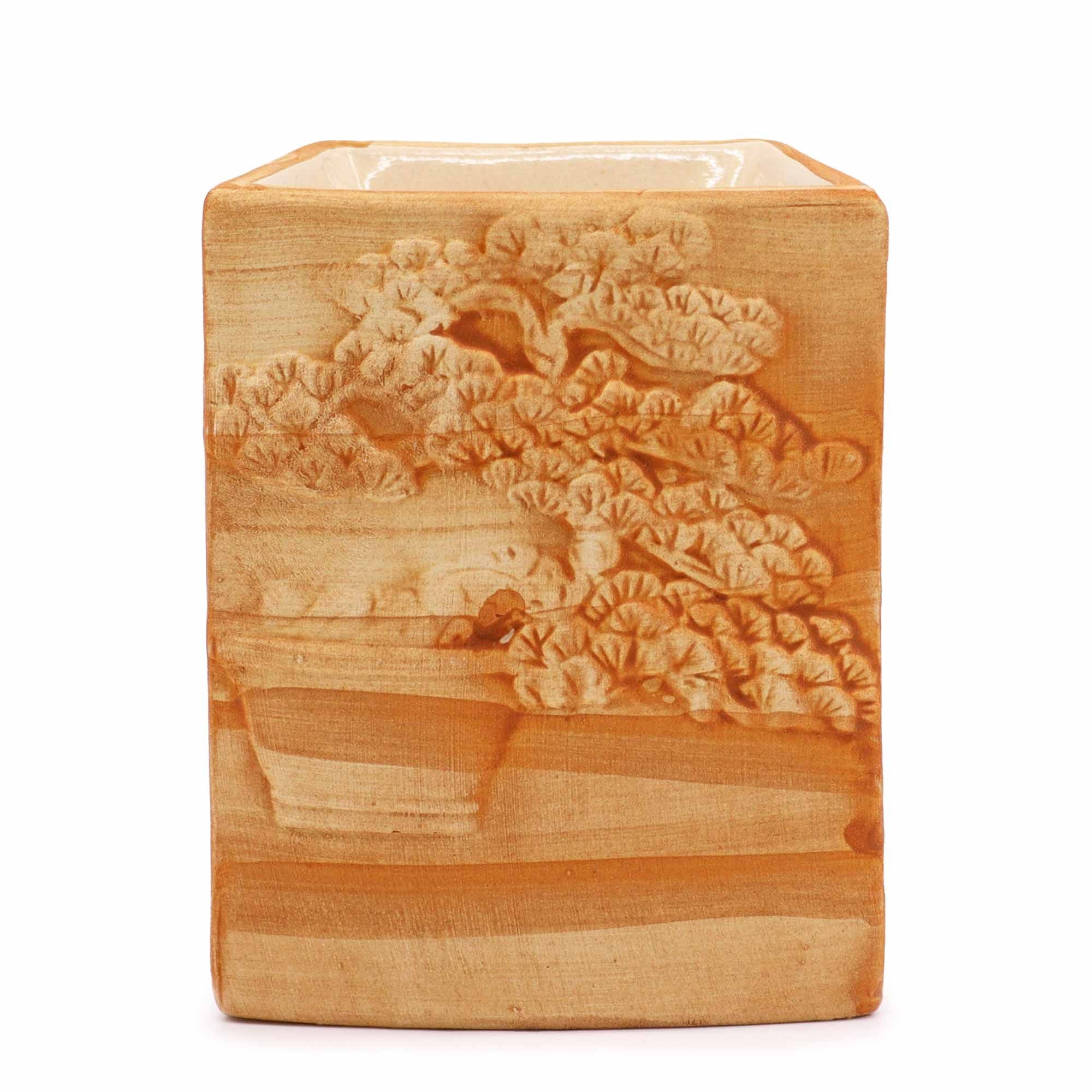 Hand Painted Bonsai Burner – Sand – Oil Burner – oil burner, alternate product view 3