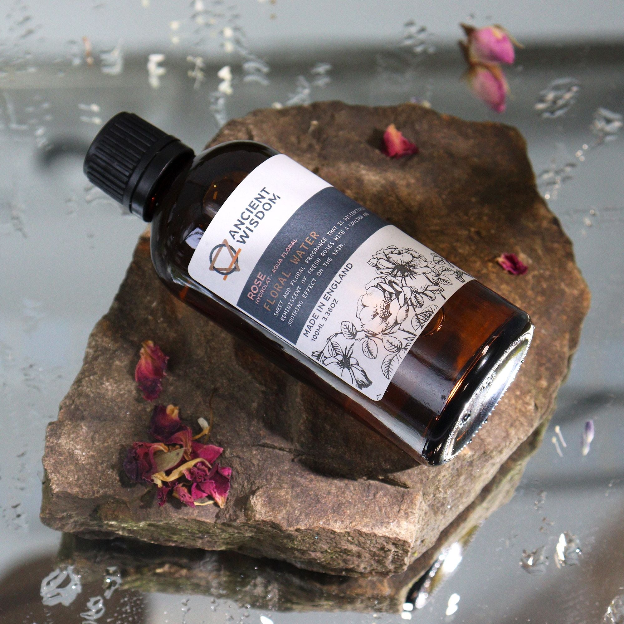 Rose Hydrolat 100ml – Floral Water – floral water, alternate product view 3