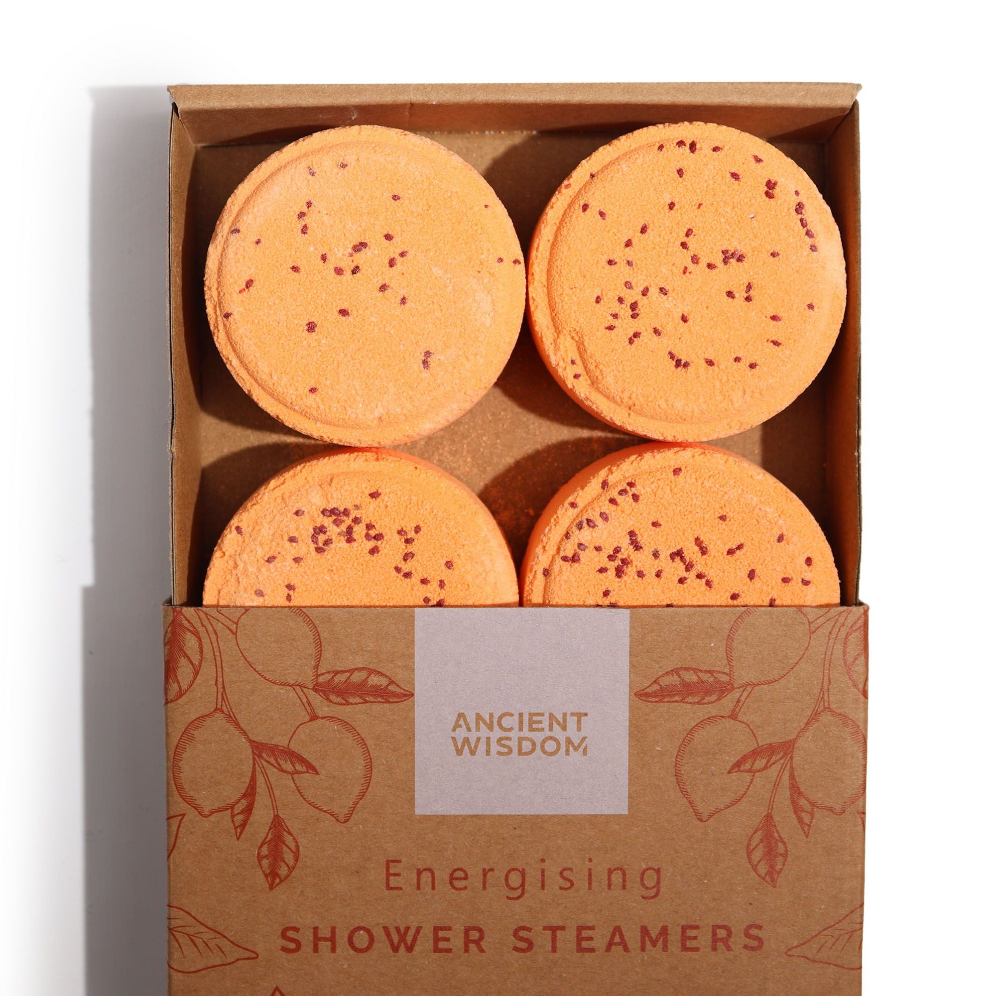 Zen Shower Steamers – Therapy Wellness Gift Set – Energising – shower steamers, main product view