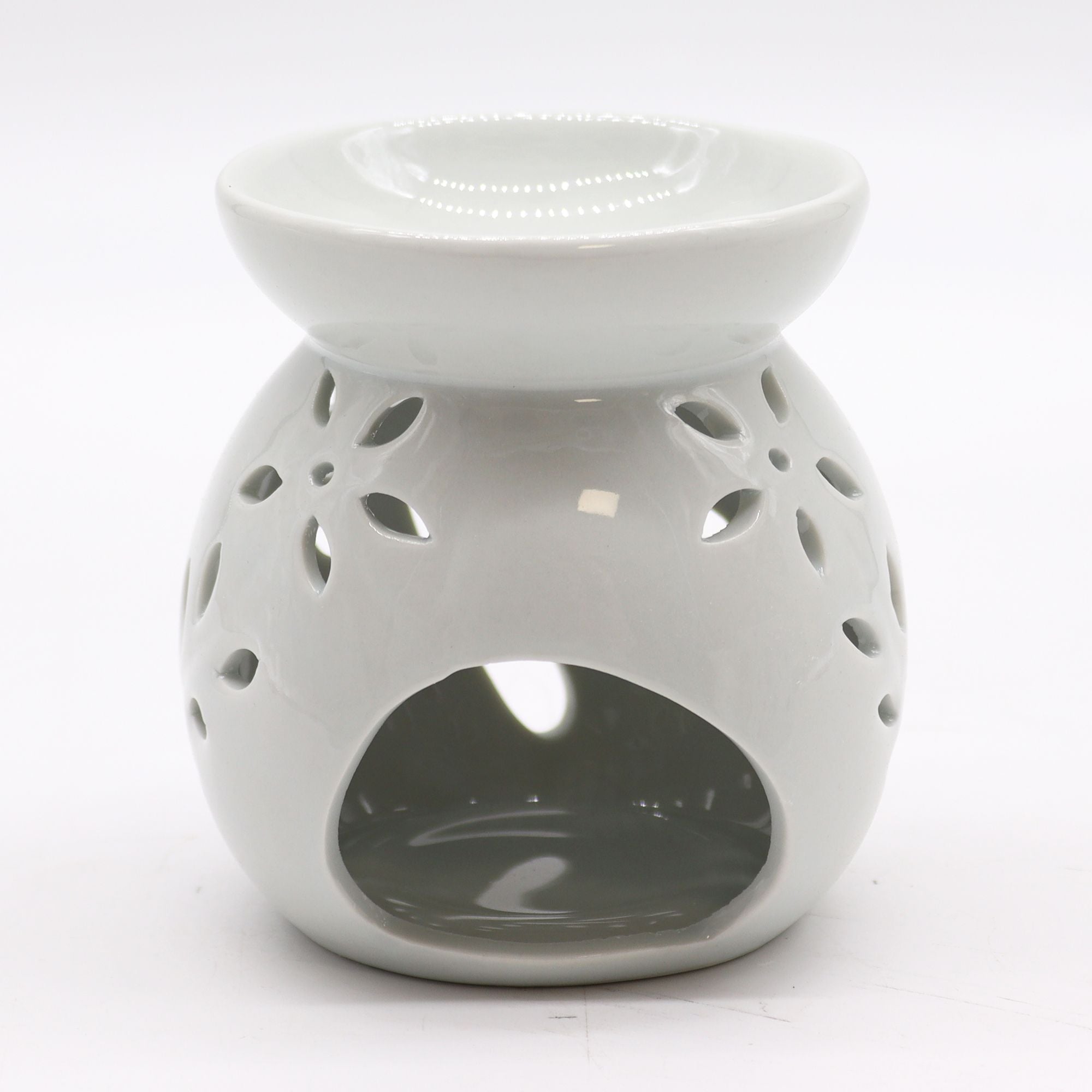 Lrg Classic White Oil Burner – Tree Cut – out – white oil burner, alternate product view 3