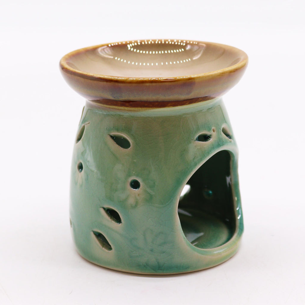 Classic Oil Burner – Blue – blue oil burner, alternate product view 2