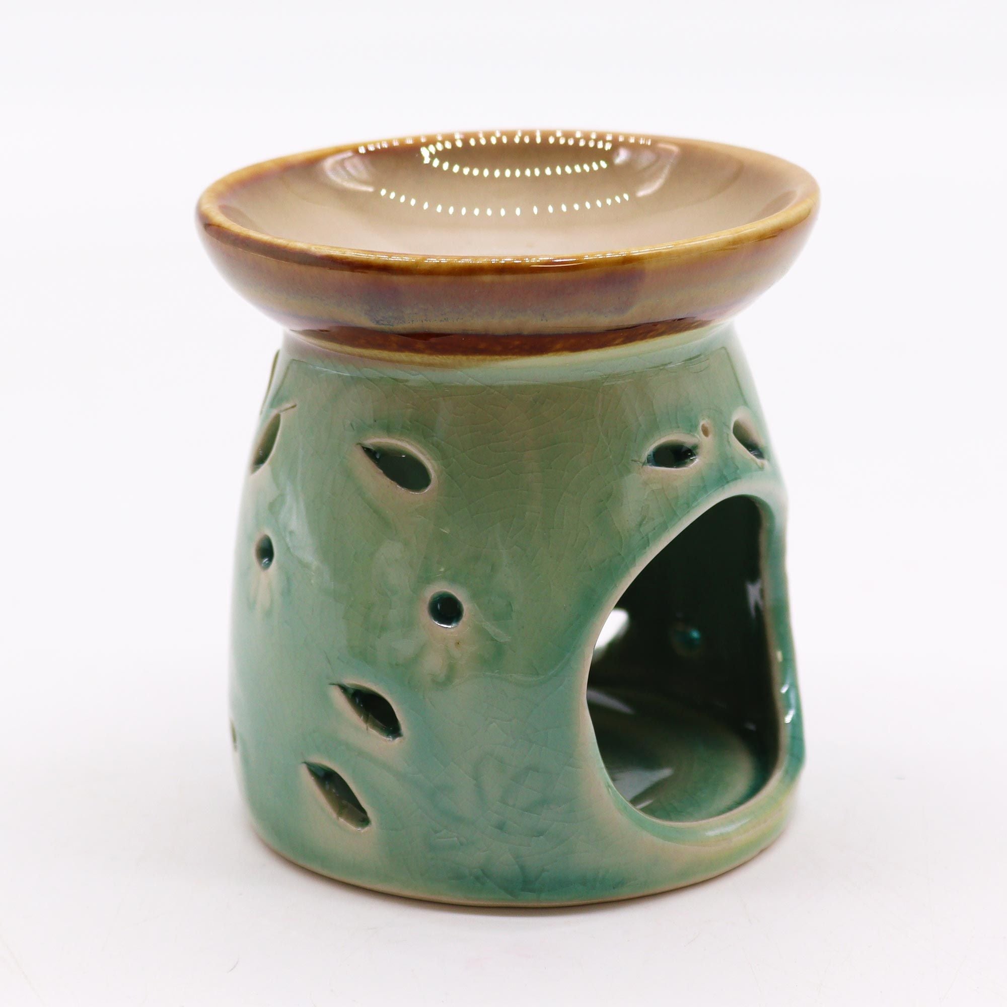 Classic Oil Burner – Blue – blue oil burner, alternate product view 2