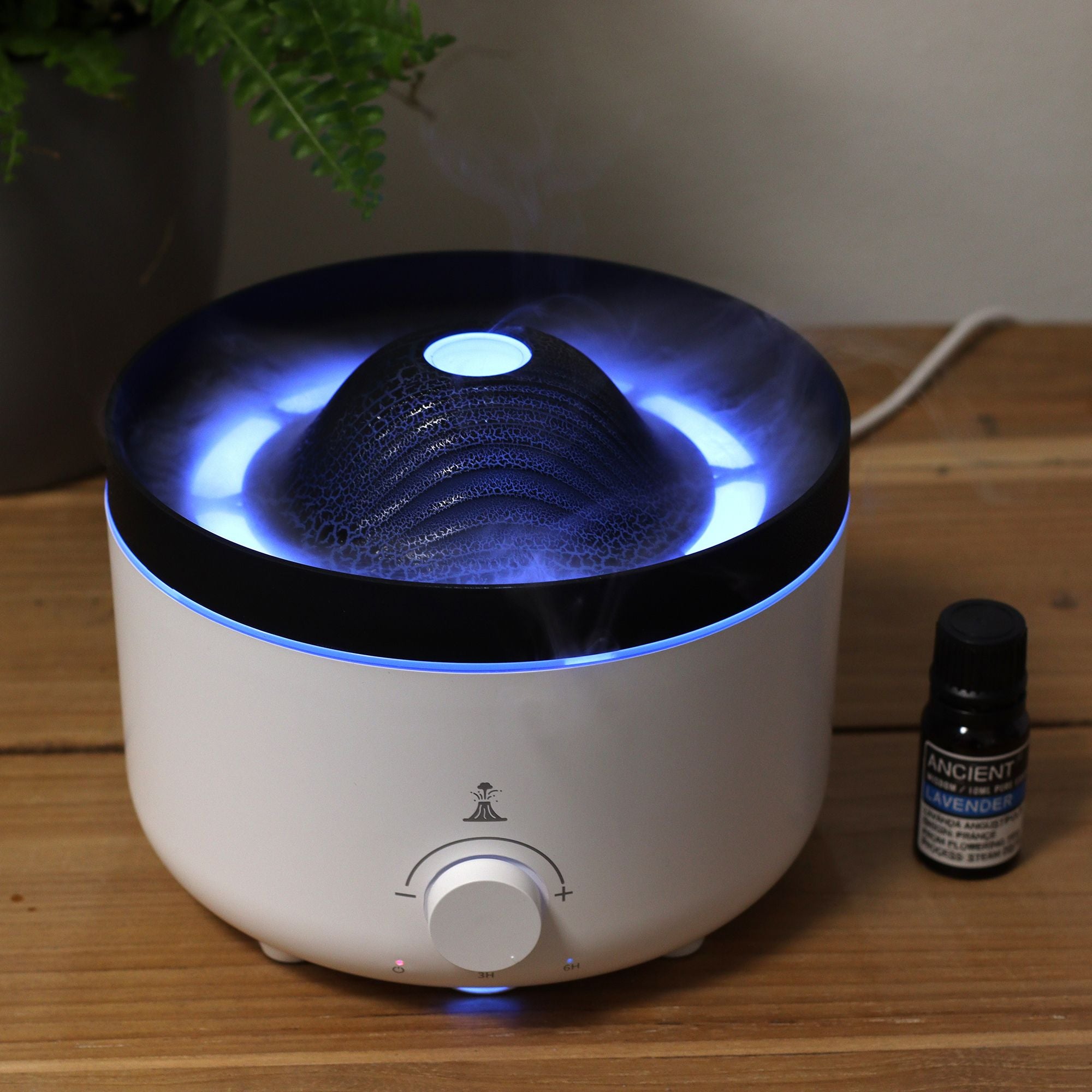 Large Volcano Effect Aroma Diffuser (plug) Two Colours – 560ml – aroma diffuser, main product view