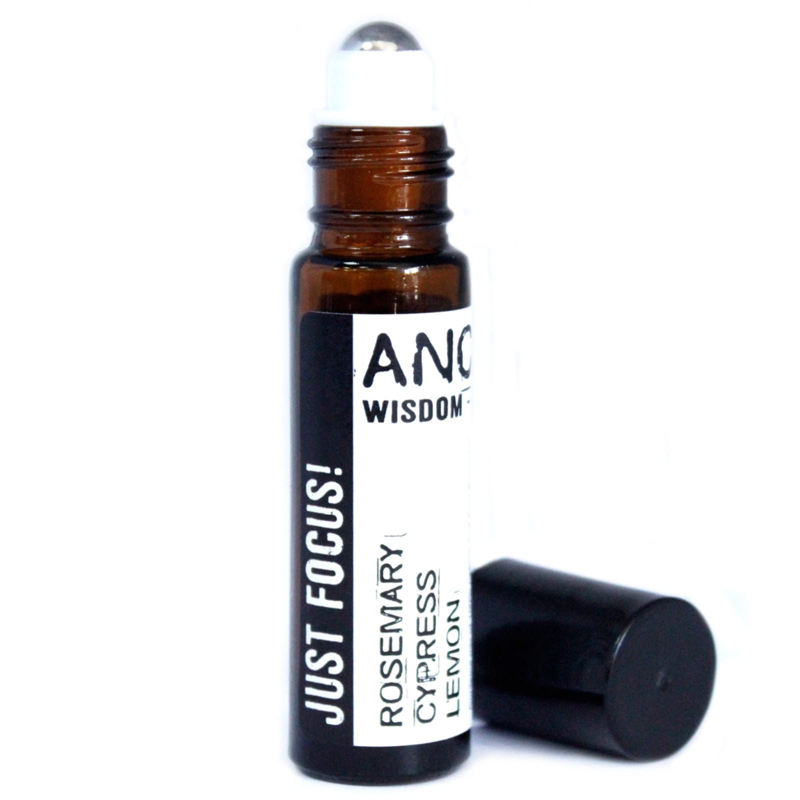 10ml Roll On Essential Oil Blend – Just Focus! – Aromatherapy Roll-On – aromatherapy roll-on, main product view