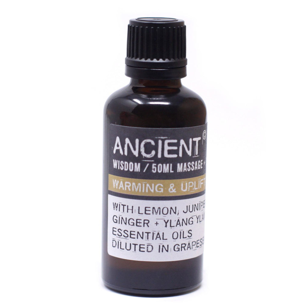 Warm & Uplifting Massage & Bath Body Oil 50ml – gallery image 5