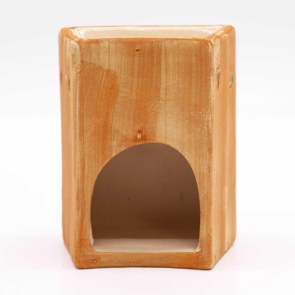 Hand Painted Bonsai Burner – Sand – Oil Burner – oil burner, alternate product view 2