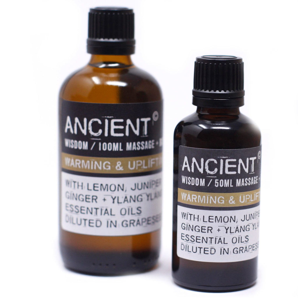 Warm & Uplifting Massage & Bath Body Oil 50ml – gallery image 2