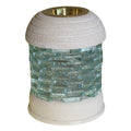 Stone Oil Burner – Round Glass Brick – oil burner, main product view