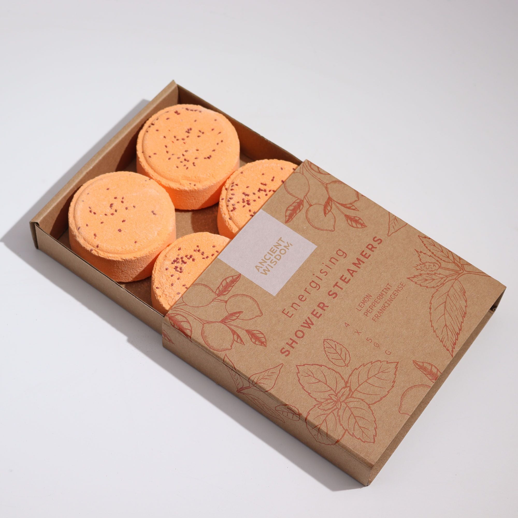 Zen Shower Steamers – Therapy Wellness Gift Set – Energising – shower steamers, alternate product view 2