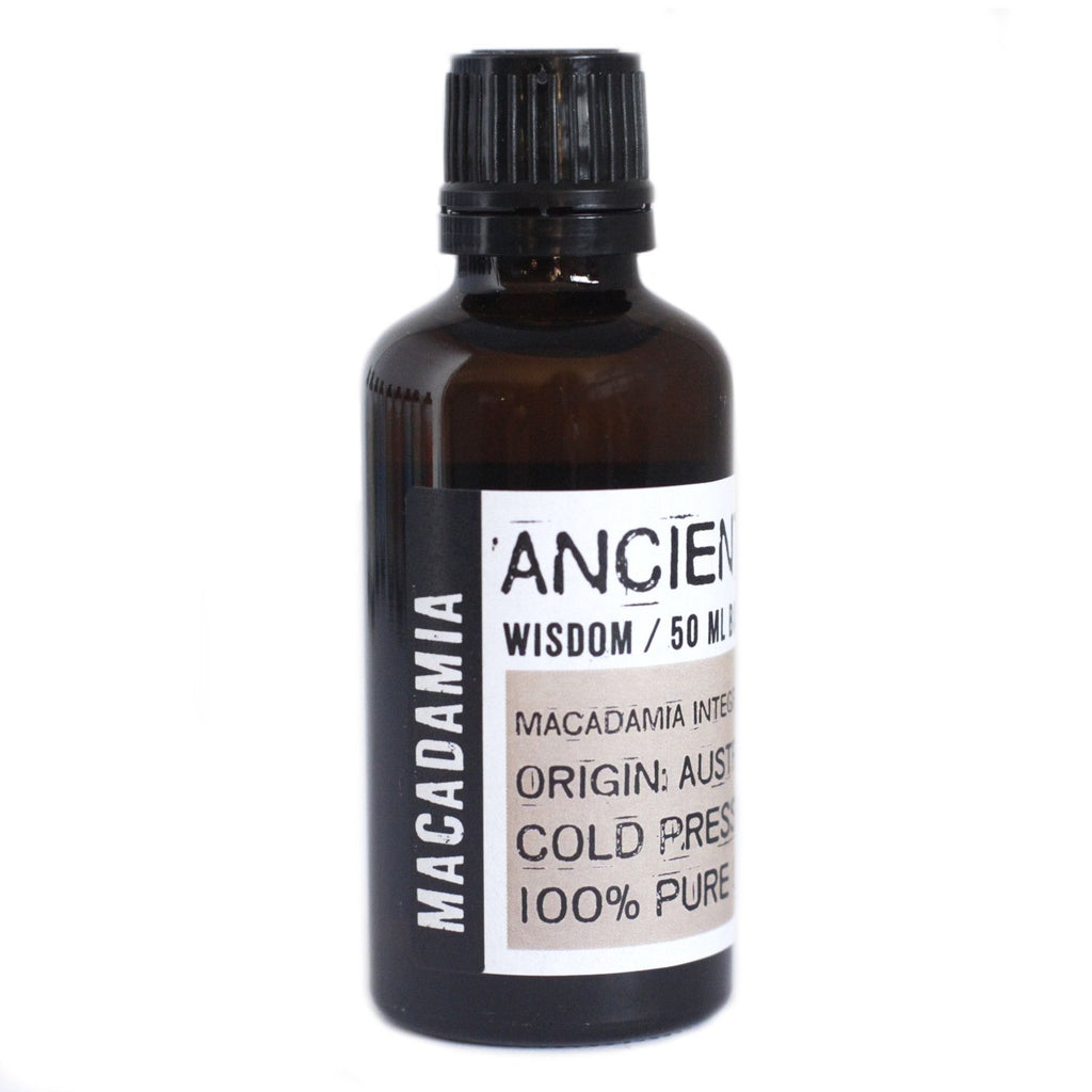 Macadamia Carrier Oil for Massage & Blending 50ml – product image