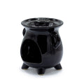 Cauldron Oil Burner – Tree of Life – Black – black oil burner, main product view