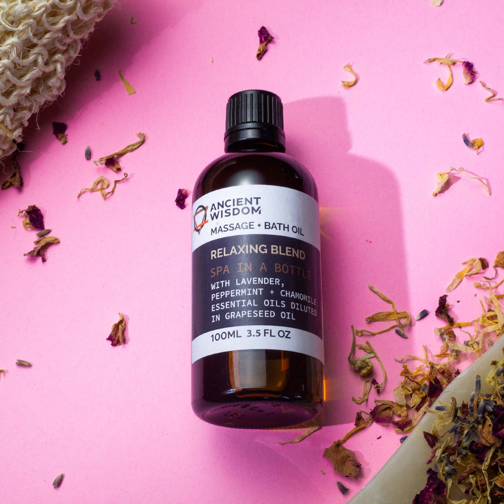 Aromatic Body Massage & Bath Body Oil 100ml – gallery image 7