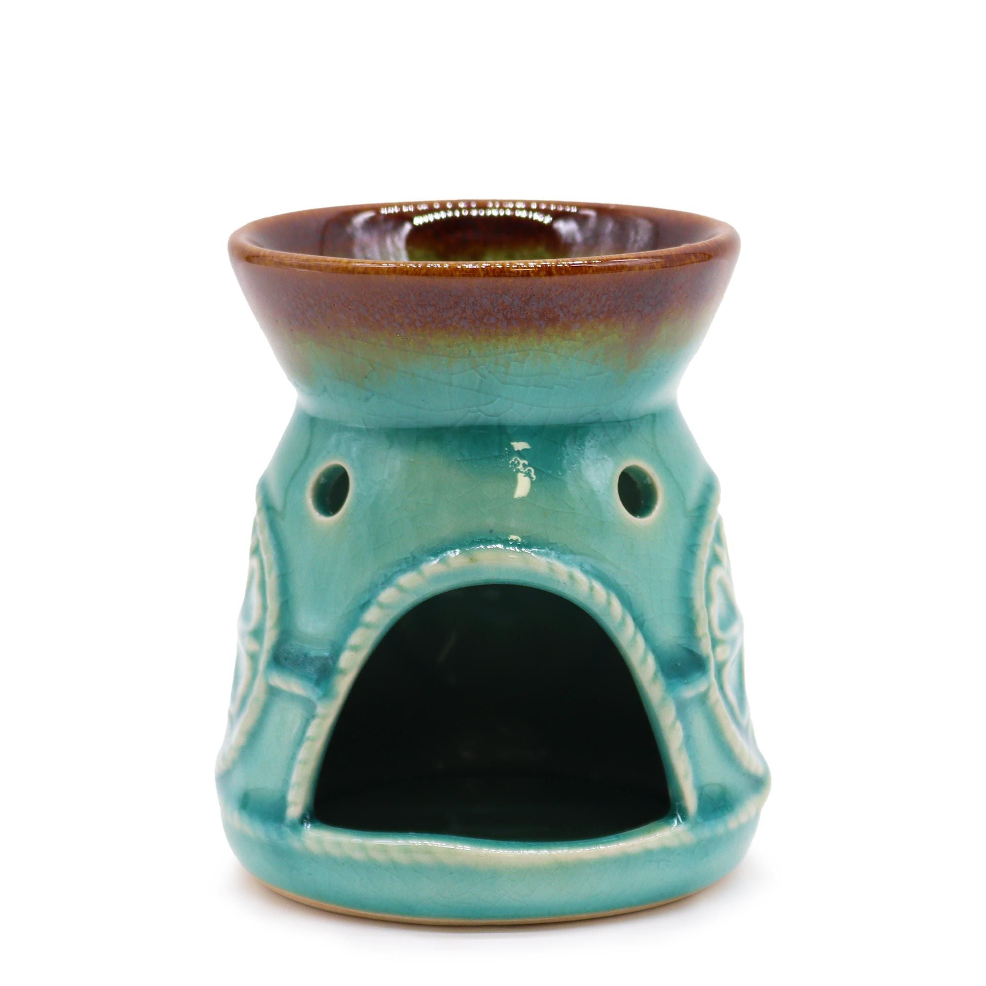 Classic Spa Burner – Turquoise – Oil Burner – oil burner, alternate product view 3