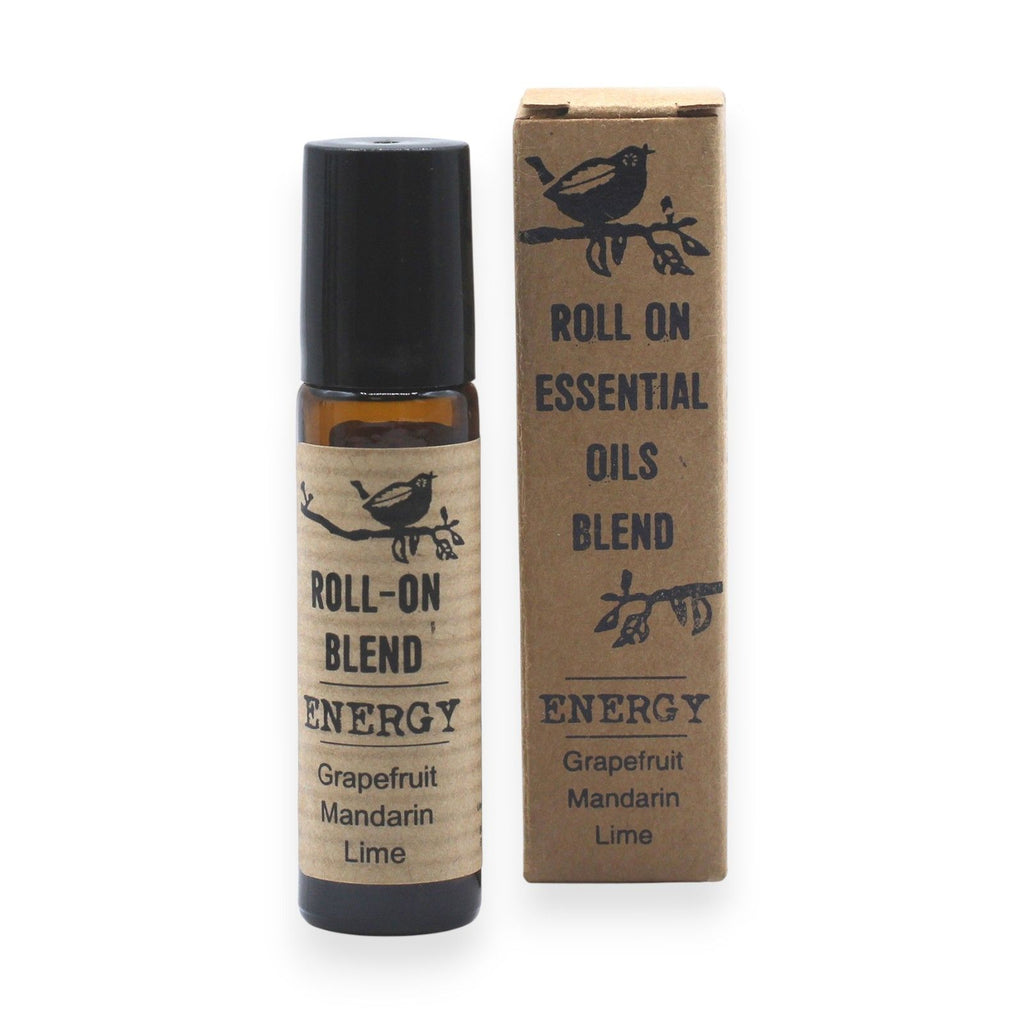 Agnes + Cat Roll On Essential Oil Blend – ENERGY – Aromatherapy Roll-On – aromatherapy roll-on, main product view