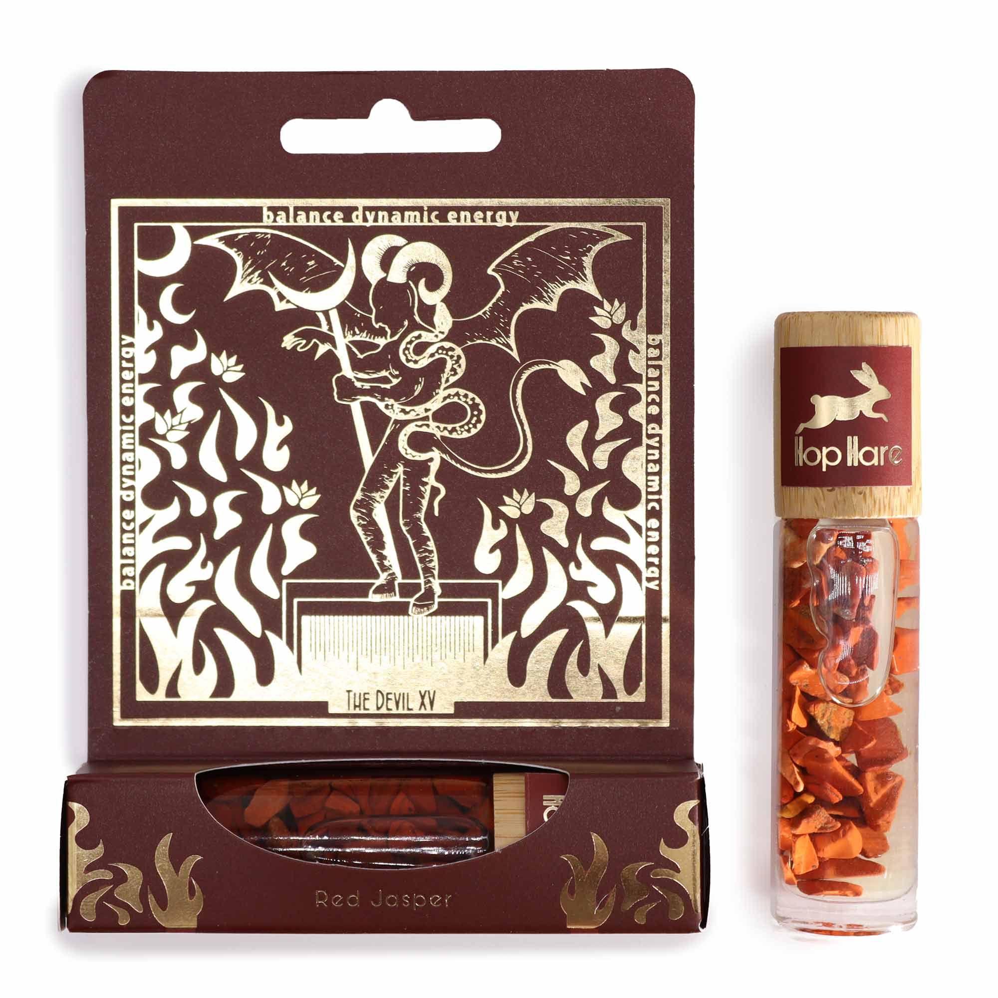 Tarot Roll On – The Devil – Aromatherapy Roll-On – aromatherapy roll-on, main product view