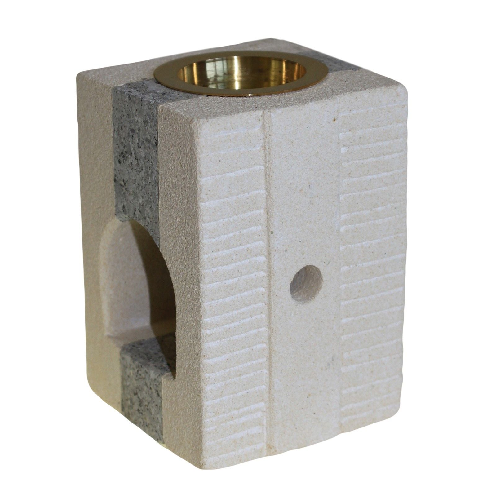 Stone Oil Burner – Combo Square – oil burner, main product view