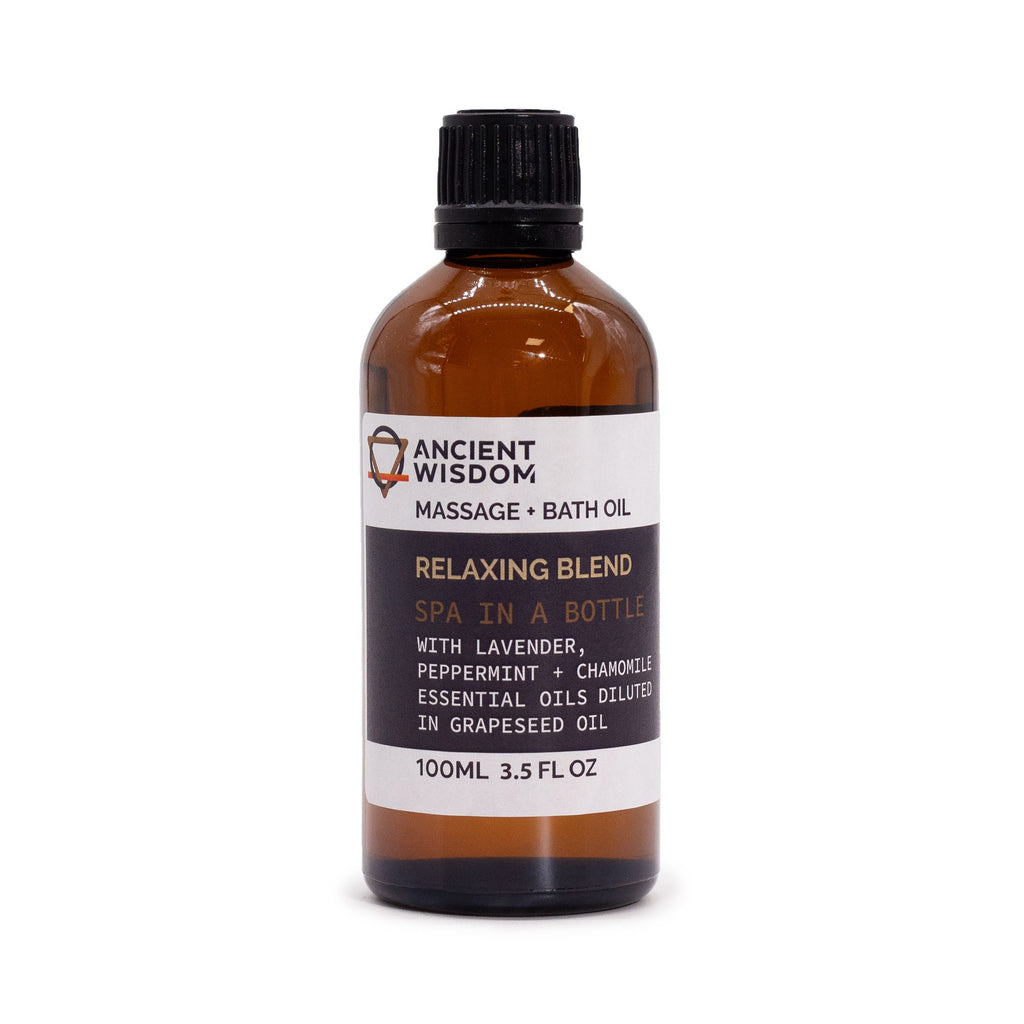 Relaxing Massage & Bath Body Oil 100ml – product image
