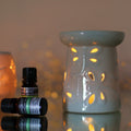 Classic White Oil Burner – Dragonfly – white oil burner, main product view