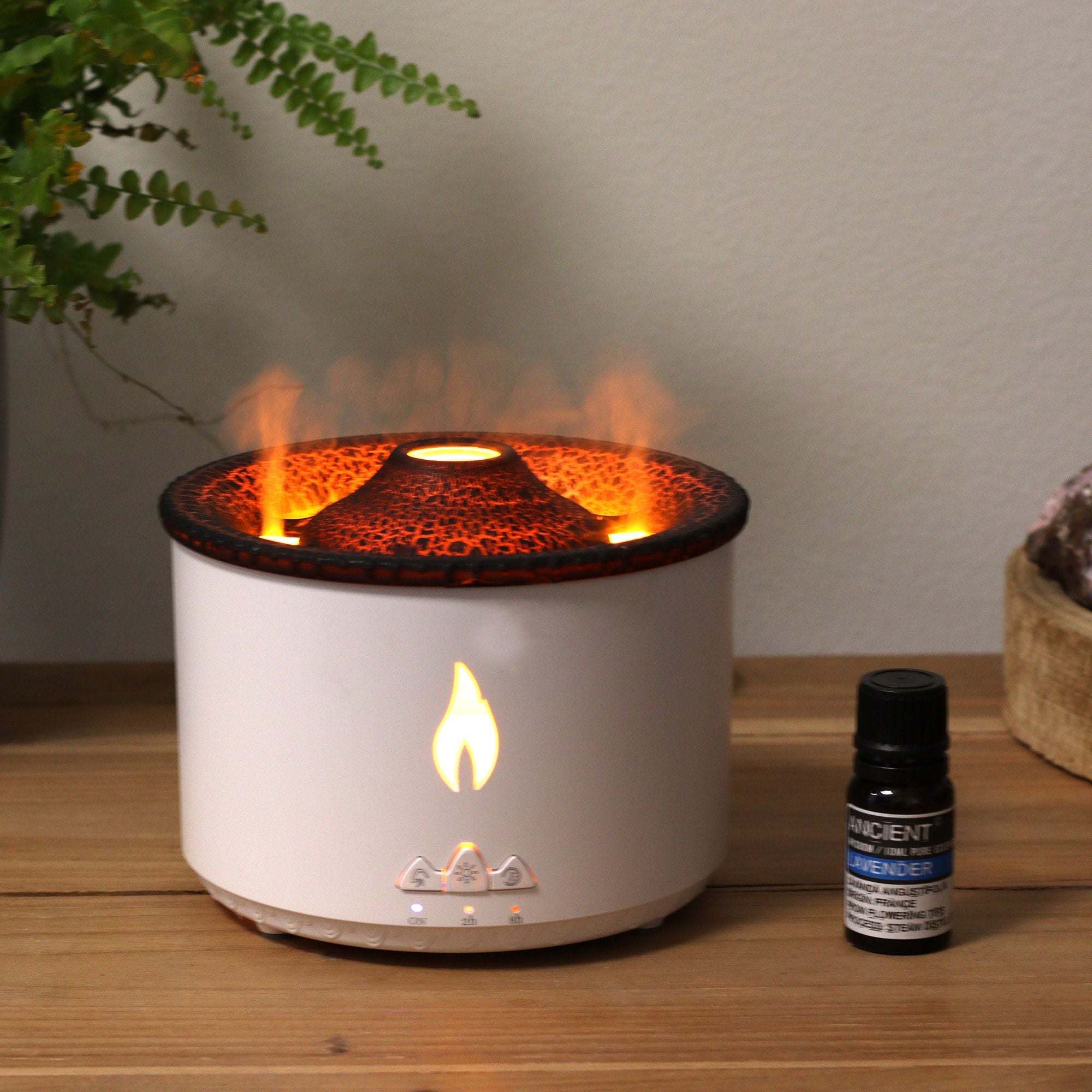 Medium Volcano Effect Aroma Diffuser (plug) Two Colours – 360ml – aroma diffuser, alternate product view 3