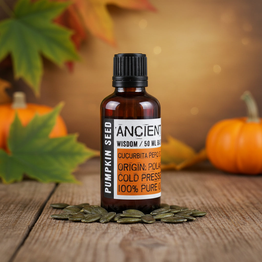 Pumpkin Seed Carrier Oil for Massage & Blending 50ml – product image
