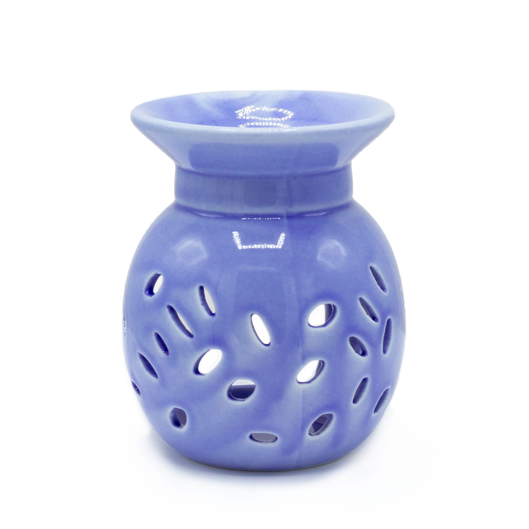 Floral Oil Burner – Lavender – oil burner, alternate product view 2