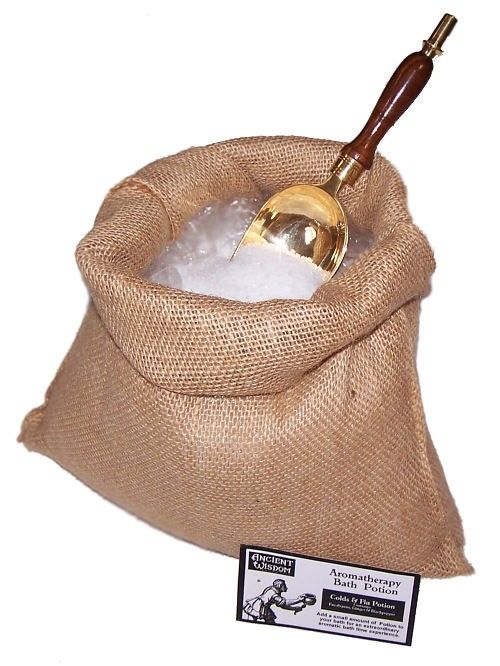 Breathe Easy Potion 7kg Hessian Sack – Bath Salts – bath salts, alternate product view 3