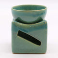 Lucky Coin Fragrance Oil Burner in Jade Green – product image
