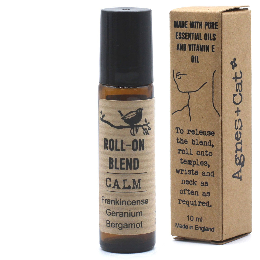 Agnes + Cat Roll On Essential Oil Blend – CALM – Aromatherapy Roll-On – aromatherapy roll-on, alternate product view 8